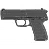 HK USP V1 SA/DA 9mm, 4.25" Barrel, Safety/Decocker, Fixed Sights, Black, 10rd