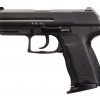 HK P2000 V3 Compact 9mm, 3.66" Barrel, Decocker, Adj. 3-Dot Sights, Black, 10rd