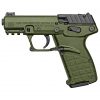 Kel-Tec P17 22 LR 3.93" 16+1 Black Slide Green Polymer Frame Threaded Barrel 3 Magazines - Image 2