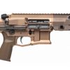 Maxim PDX AR-15 Pistol 7.62x39, 5.5" Barrel, Hate Brake, Flat Dark Earth, PDW Brace, 20rd Mag