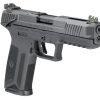 Ruger 57 5.7x28mm, 4.9" Barrel, Fiber Optic Front, Black, 20rd Mag