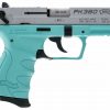 Walther PK380 .380 ACP 3.6" Barrel, 3-Dot, Stainless, Angel Blue, 8rd - Image 2