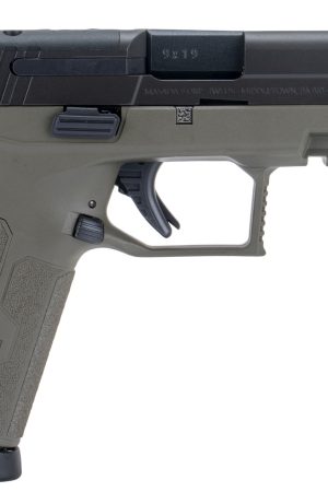 Masada 9mm Pistol with OD Green Frame and 17 Round Magazine
