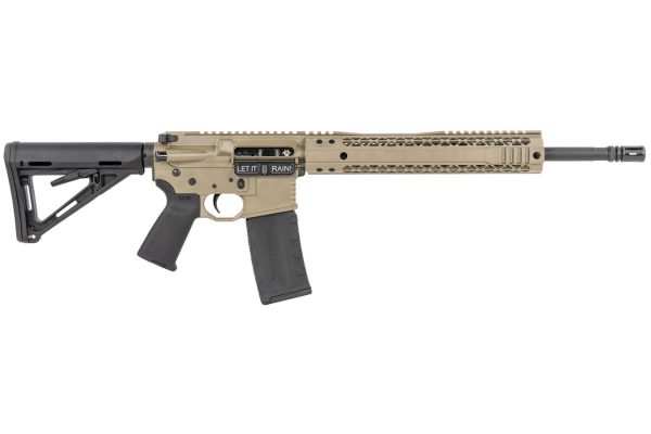 5.56mm Billet AR-15 Rifle with Flat Dark Earth Cerakote Finish