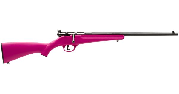 Rascal Youth 22LR Bolt Action Rimfire Rifle with Pink Stock