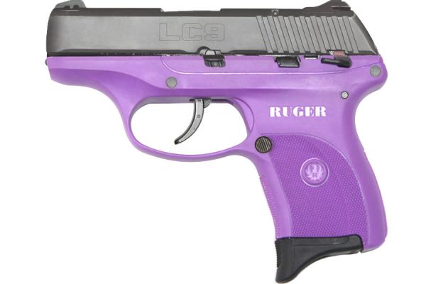 LC9 9mm Centerfire Pistol with Lady Lilac Purple Frame