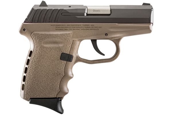 CPX-2 9mm Flat Dark Earth Pistol with Black Slide