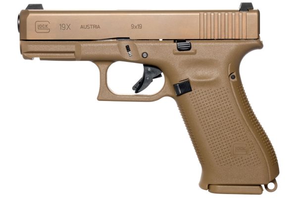 19x 9mm Full-Size FDE Pistol with 17 Round Magazine