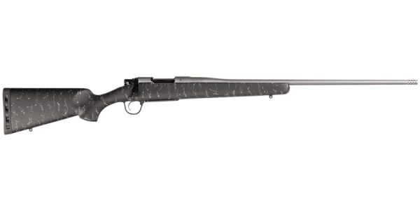 Mesa 28 Nosler Bolt-Action Rifle with Tungsten Cerakote Finish and Black/Gray Stock (26-Inch Barrel)