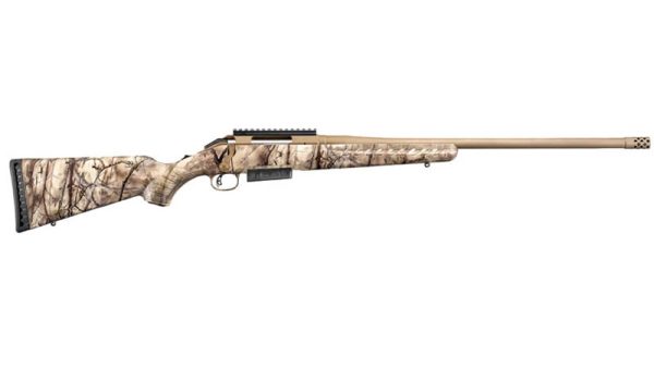 American Rifle 7mm-08 Rem Bolt-Action Rifle with GoWild I-M Brush Camo Stock