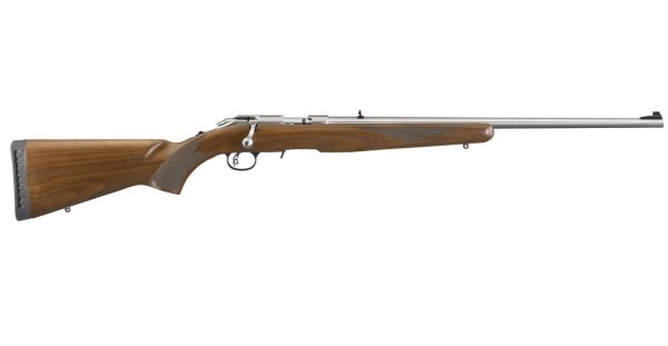 American Rimfire 17 HMR Bolt-Action Rifle with Walnut Stock and Stainless Barrel