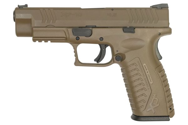 XDM 10mm 4.5 Full-Size Flat Dark Earth Pistol