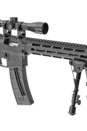 MP15-22 Sport OR 22LR with 4x32 Riflescope and Caldwell XLA Bipod