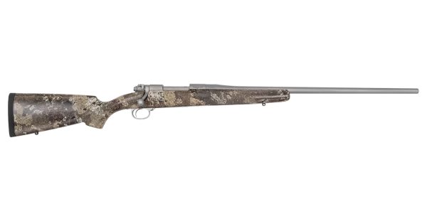 American Standard 6.5 PRC Bolt Action Rifle with Satin Stainless Barrel and Stron Camo Stock