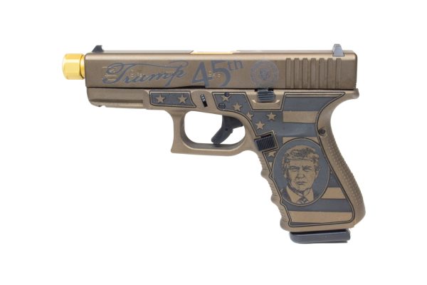 19 Gen4 9mm Donald Trump Keep America Great Edition Pistol with Threaded Barrel