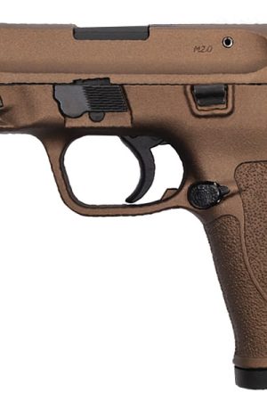 MP380 Shield EZ 380 ACP Pistol with Burnt Bronze Cerakote Finish and No Thumb Safety