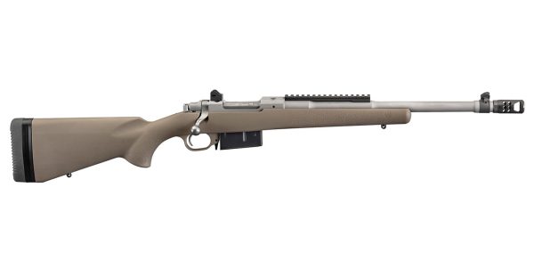 Scout 450 Bushmaster Bolt Action Rifle with Flat Dark Earth Stock