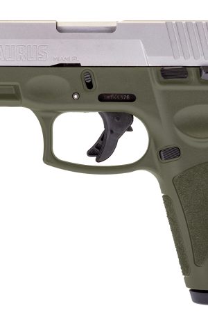 G3 9mm Pistol with Stainless Slide and OD Green Frame