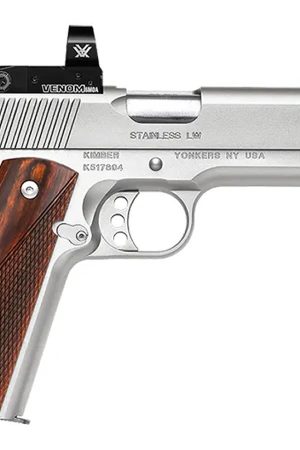 Stainless LW 9mm Semi-Automatic Pistol with Vortex Venom Red Dot
