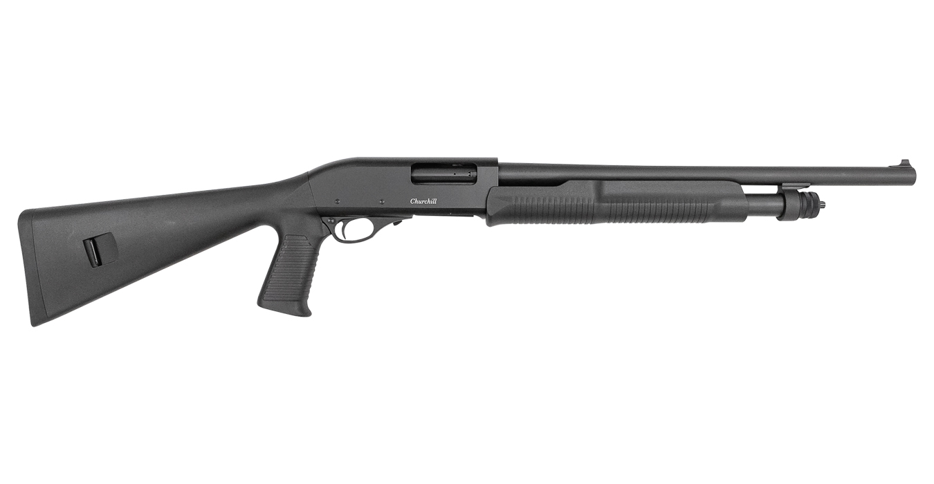 Buy Churchill 612 12 Gauge Pump-Action Pistol Grip Shotgun online for sale