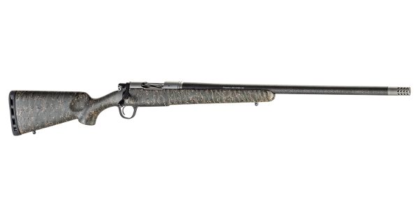 Ridgeline 280 AI Bolt-Action Rifle with Green, Black and Tan Stock