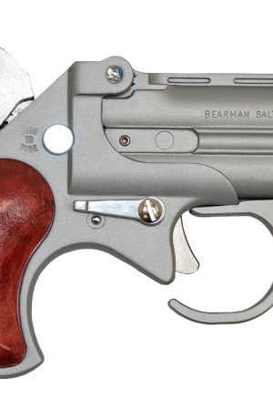 9mm Big Bore Derringer Guardian Package with Satin Finish and Rosewood Grips