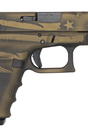 23 Gen4 40 S&W Pistol with Coyote Battle Worn Flag Finish