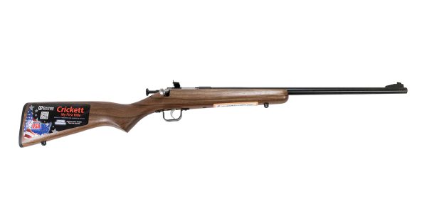 Crickett 22 WMR Youth Bolt-Action Rimfire Rifle with Walnut Stock