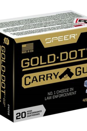 Speer Gold Dot Carry Gun 45 ACP +P