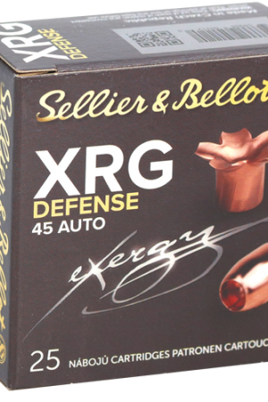 Sellier & Bellot XRG Defense 45 ACP 165gr