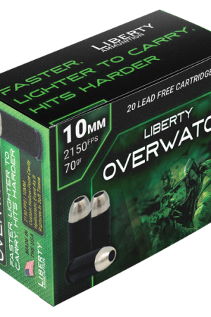 Liberty Ammunition OverWatch Defense 10mm