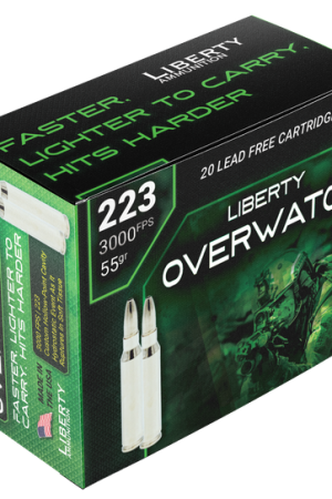 Liberty Ammunition OverWatch Hunting 223 Remington