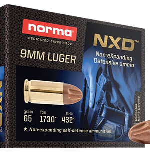 Norma Non-eXpanding Defensive 9mm