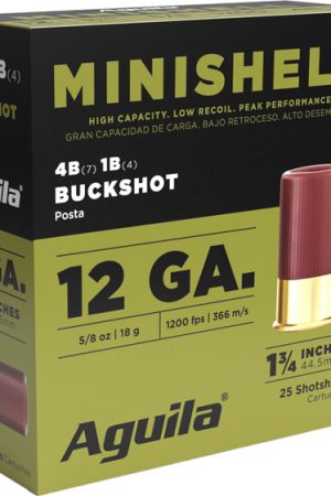 Aguila Minishell Buckshot 12 Ga