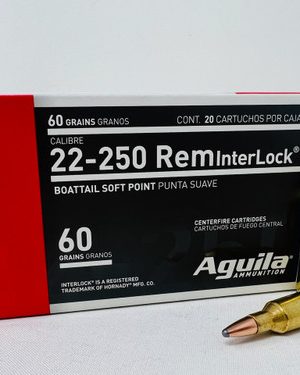 Aguila 22-250 Remington