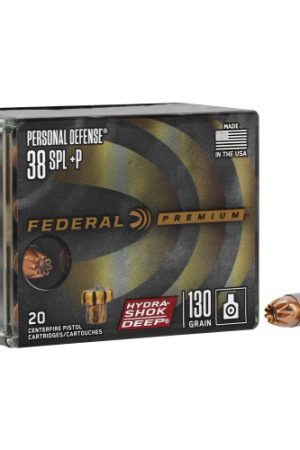 Federal Premium 38 Special +P