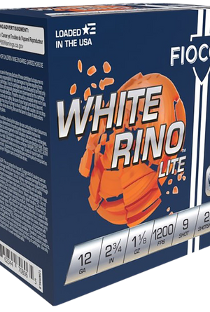 Fiocchi Target White Rino Lite 12 Ga