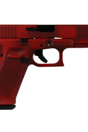 Glock 17 G5 Custom "Distressed Red" 9mm