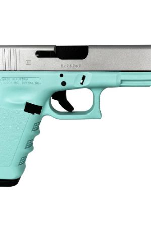 Glock 17 Gen 3 "Tiffany Frame Crushed Silver Slide" 9mm