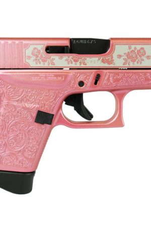 Glock 43 Custom "Glock & Roses Medusa Pink" 9mm