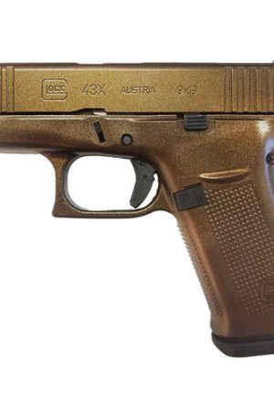 Glock 43X Pumpkin Spice 9mm