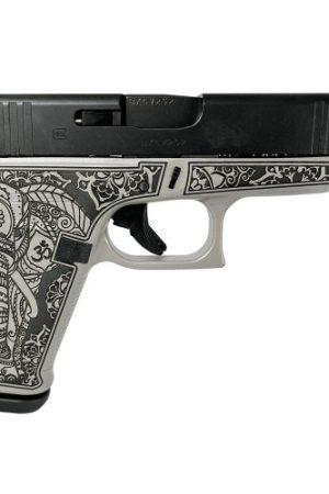 Glock G48 "Gray Steel Elephant Engraved" 9mm