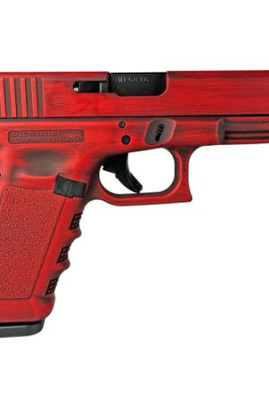 Glock 17 Gen 3 Custom "Destressed Red" 9mm