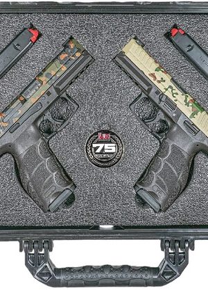 HK VP9 75th Anniversary 9mm Two Pistol Set- 4.09" Barrel