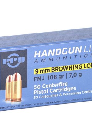 PPU Defense 9mm Browning Long