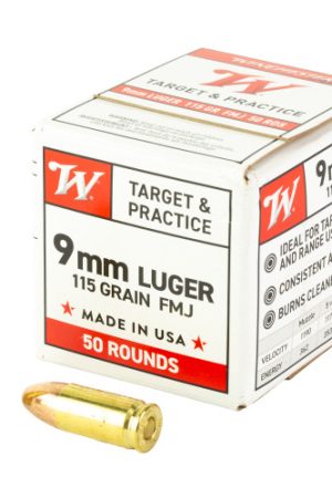 Winchester USA White Box 9mm